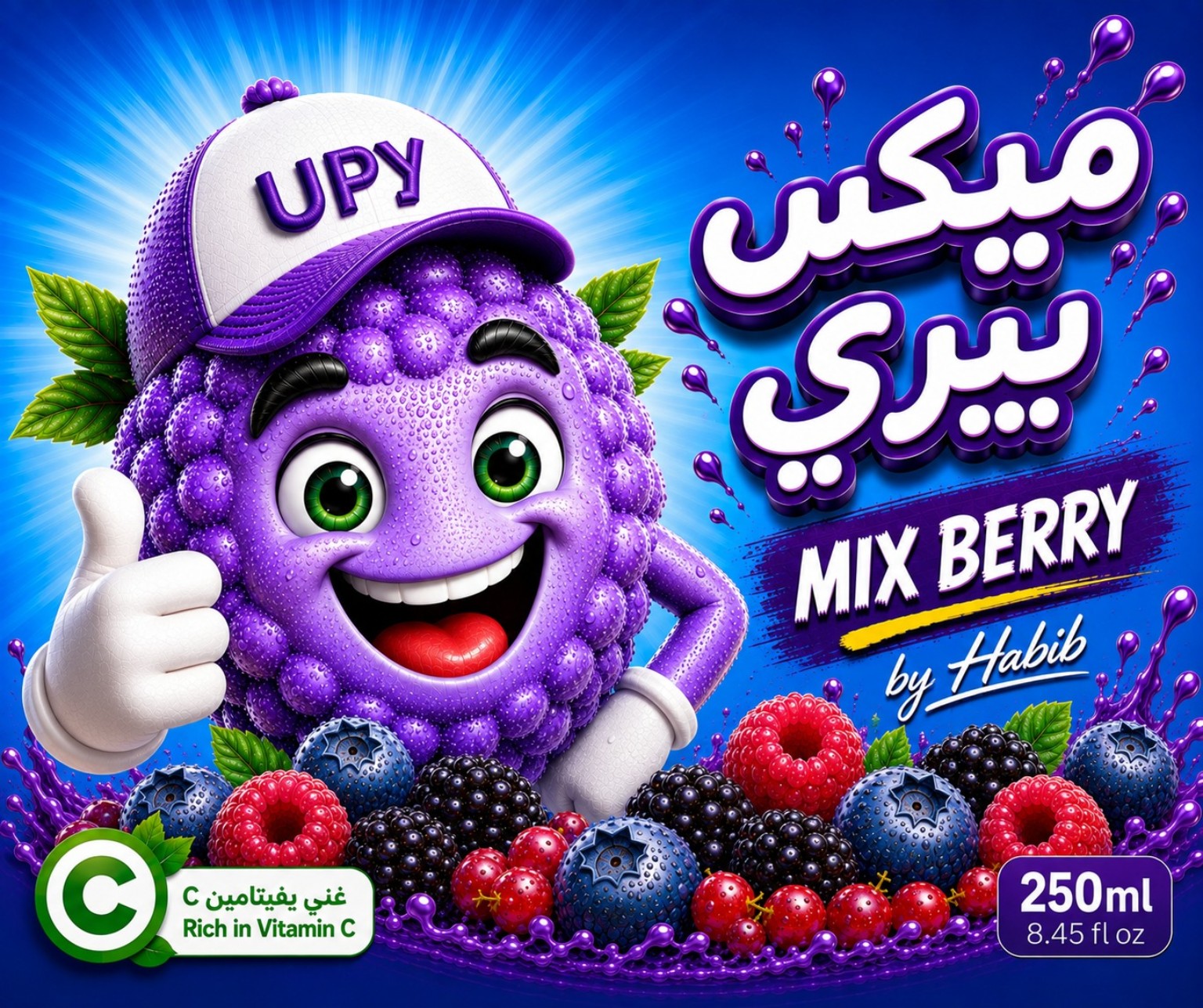 Fruits Up Mix Berry concept artwork