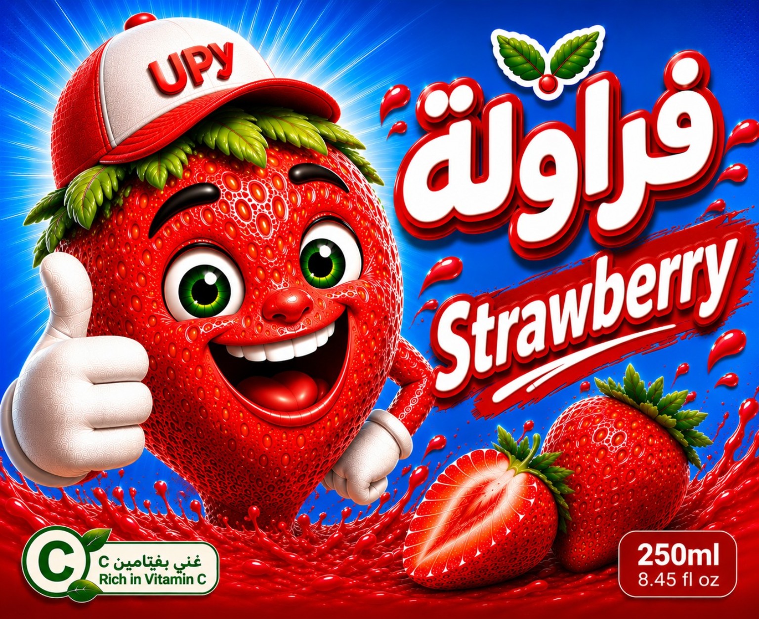 Fruits Up Strawberry concept artwork